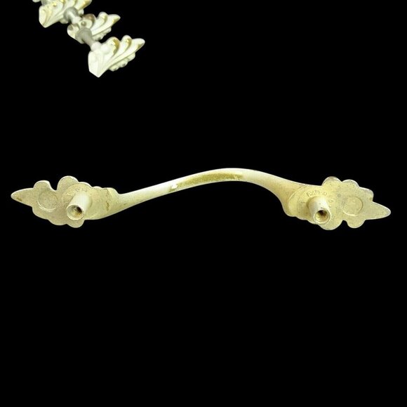 French Provincial Drawer Cabinet Pulls Set of 11 RD 1963 PAT 197051 Vintage - Picture 2 of 6